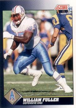 William Fuller Houston Oilers 1991 Score NFL #524